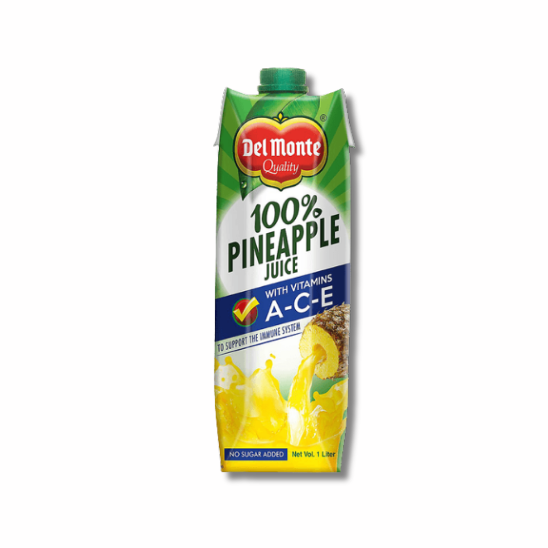 DELMONTE PINEAPPLE JUICE 1LTR